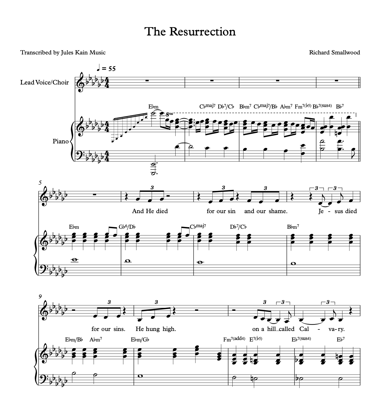 I Love The Lord - Whitney Houston - Richard Smallwood - Choir